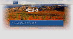 Desktop Screenshot of goalaskatours.com